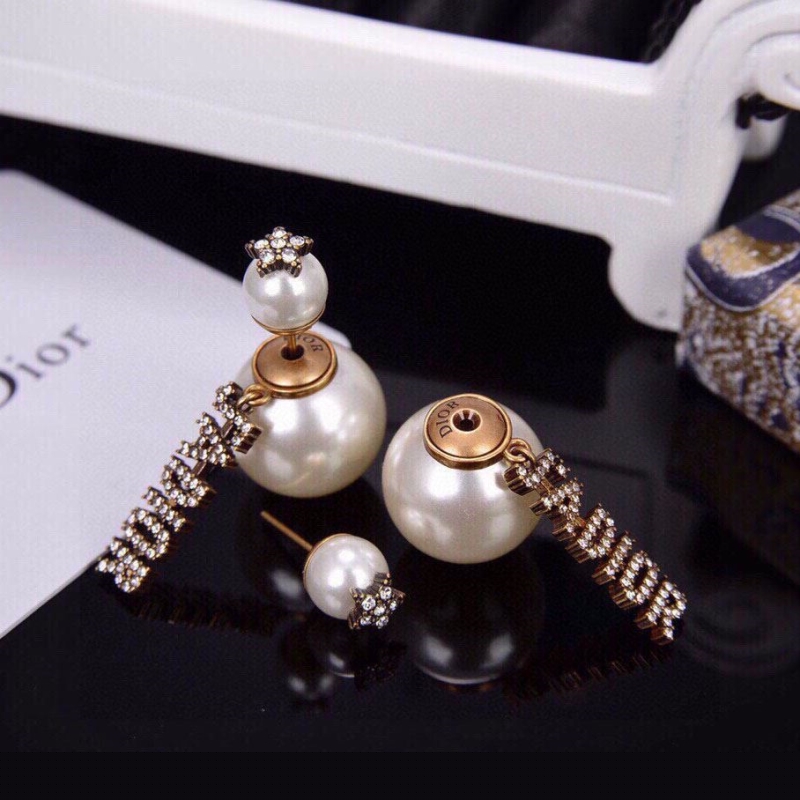 ch**an D*or earrings